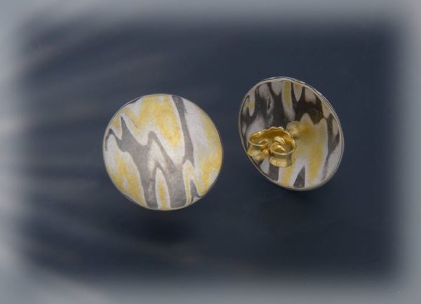 Mokume Gane Tellerohrstcker