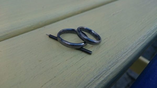 Schmiederinge aus Tantal